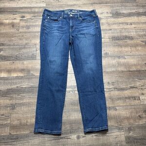 Torrid Perfect Boyfriend Ankle  Vintage  Stretch Blue Denim Women's Jeans